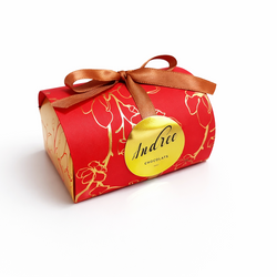 Ballotin de 6 chocolats Saint-Valentin