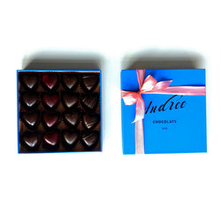 Coffret 16 coeurs en chocolat Vegan édition 2025