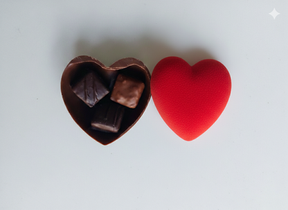 Bonbonnière Cœur chocolat