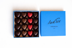 Coffret 16 coeurs en chocolat édition 2026