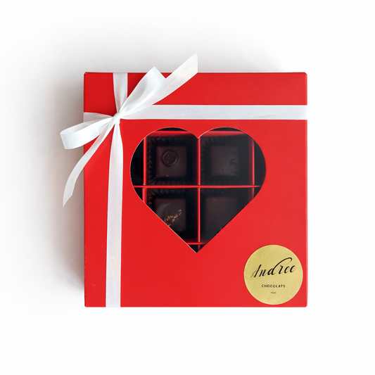 Coffret 16 chocolats – Édition Saint-Valentin