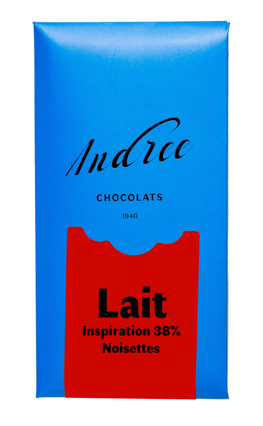 Tablette Lait Inspiration 38% noisette