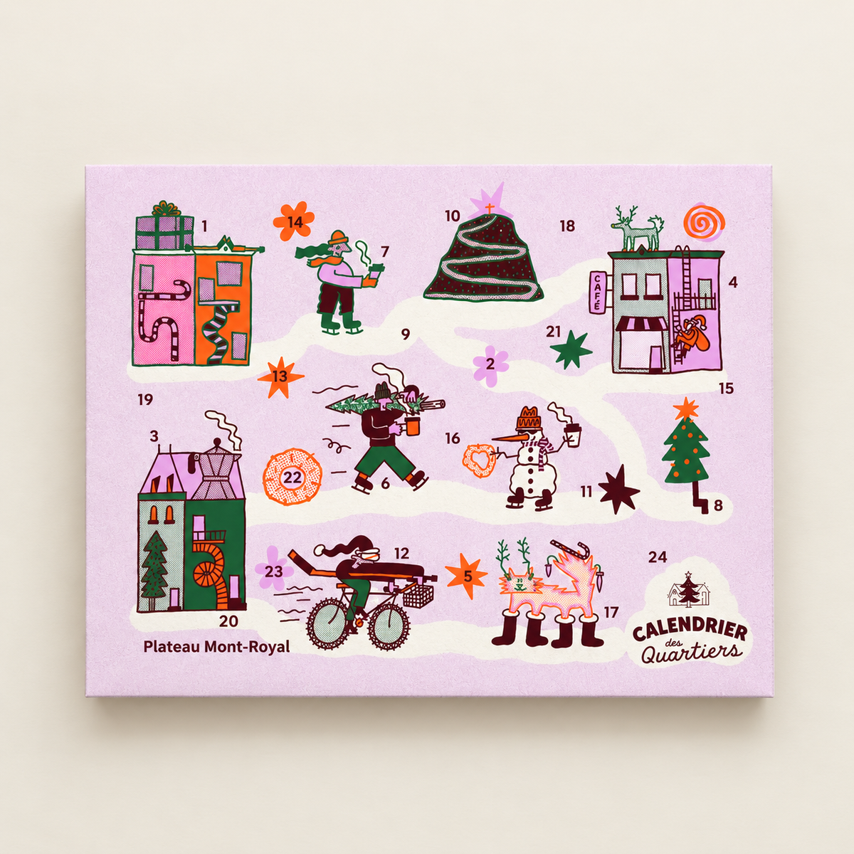Calendrier des quartiers